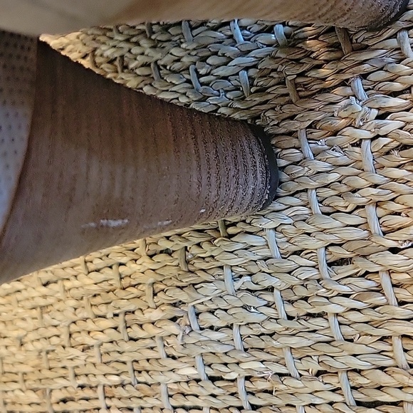 Paul Green Peeptoe Tan Heeled Suede Heeled Boots Size 9. - Picture 6 of 9